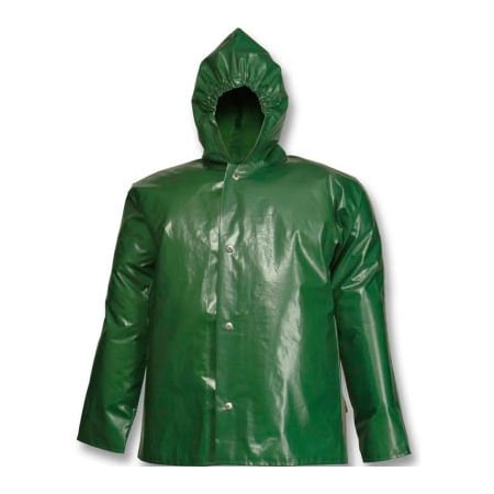 Tingley Tingley J22168 Iron Eagle Storm Fly Front Hooded Jacket, Green, Large J22168.LG